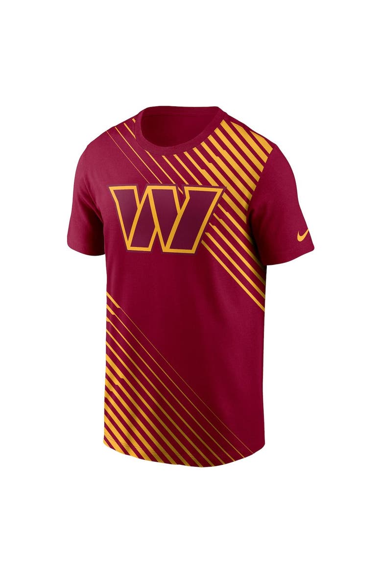 Men's Nike Burgundy Washington Commanders Yard Line Fashion Asbury T-Shirt, Alternate, color, Burgundy