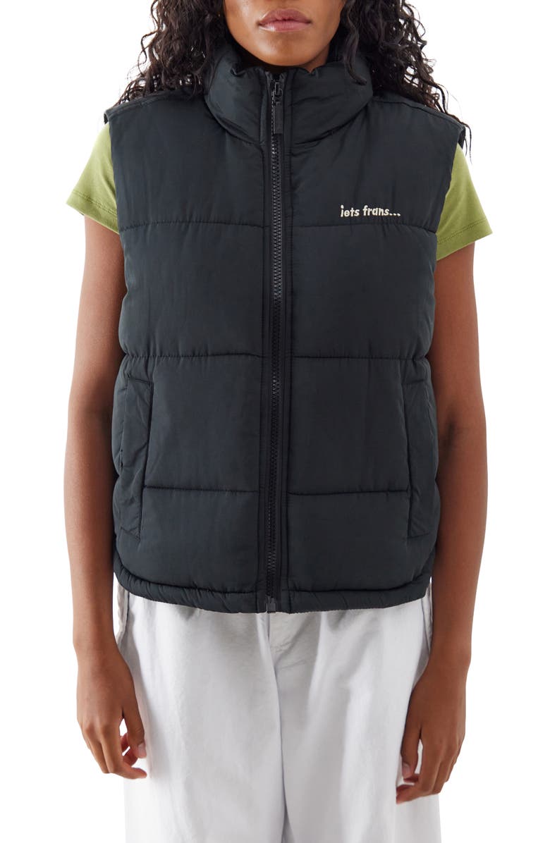 Iets Frans Emily Hooded Puffer Vest, Main, color,