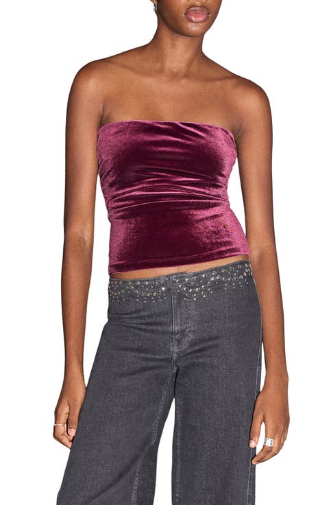 Velvet Tube Top