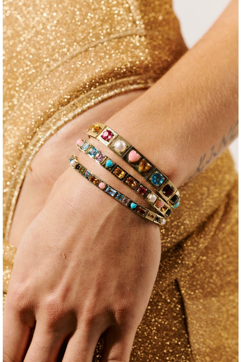 Leggo Mini Multistone Bracelet, Alternate, color, MULTI