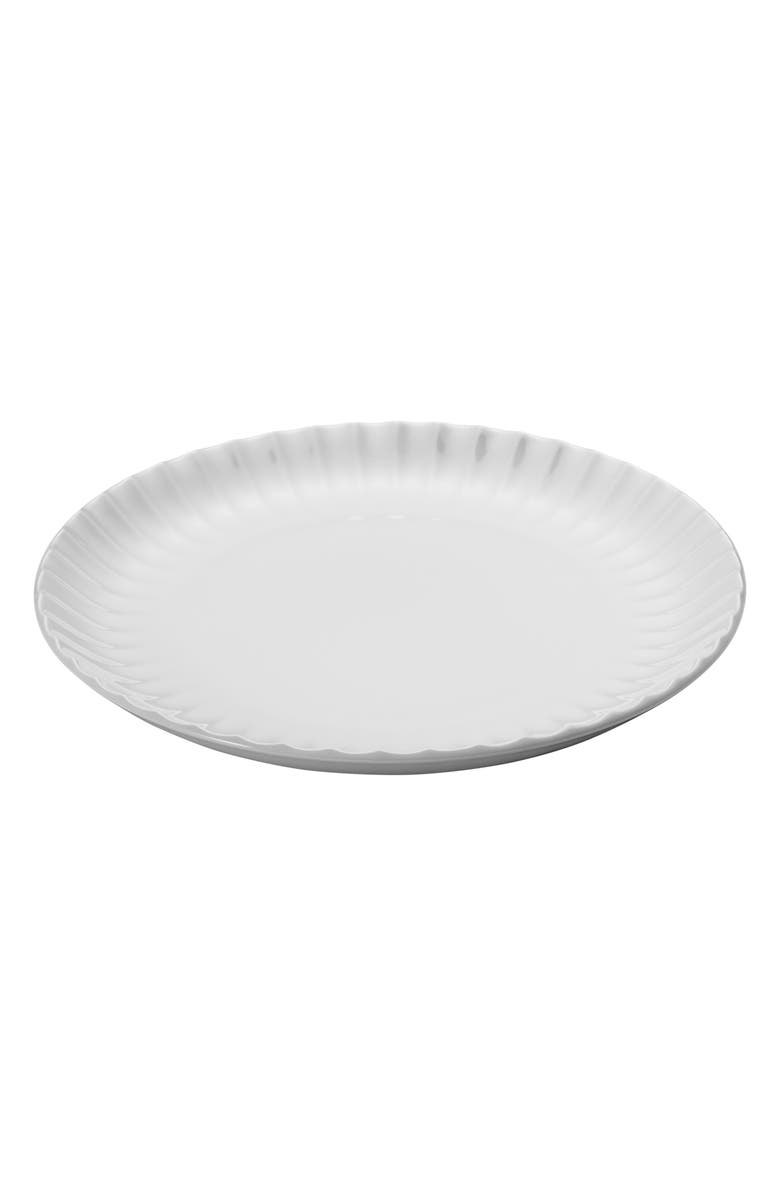 Georg Jensen Bernadotte Stackable Lunch Plate, Alternate, color, White