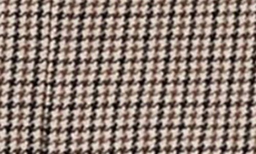 Reiss Jaque Houndstooth Check Wool Jacket In Neutral