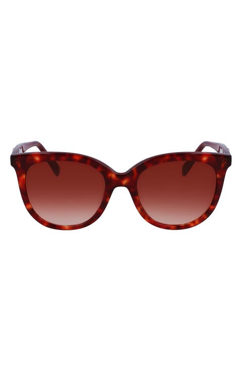 54mm Gradient Tea Cup Sunglasses