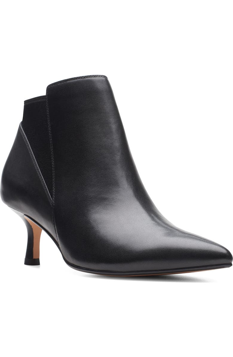 Clarks<sup>®</sup> Violet Up Pointed Toe Bootie, Main, color,