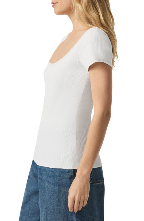 Splendid Posie Scoop Neck Ribbed T-shirt