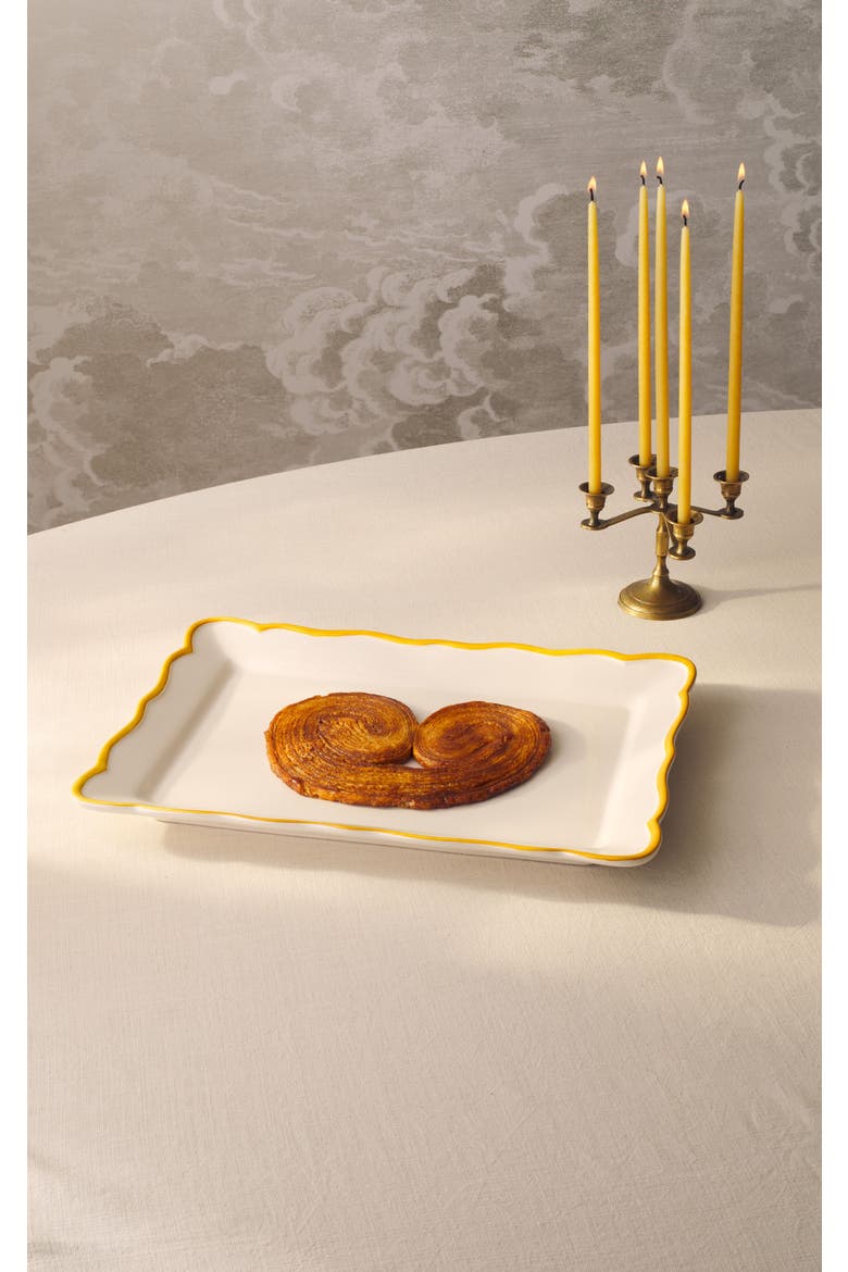 Rectangular Platter 15,4'' x 11'', Alternate, color, Giovanna