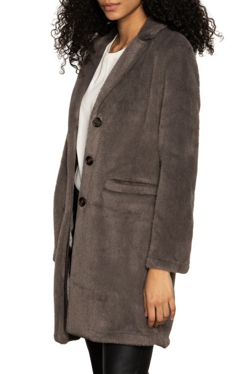 Sanctuary Hometown Faux Fur Jacket In Brown