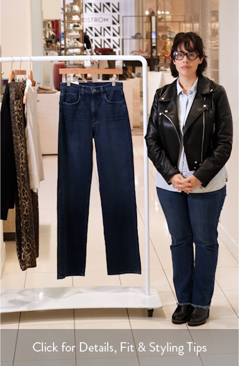 The Margot High Waist Straight Leg Jeans, sales video thumbnail