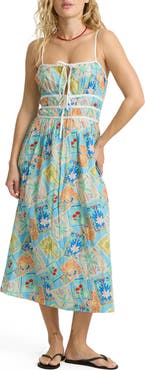 Billabong Palm Grove Midi Dress