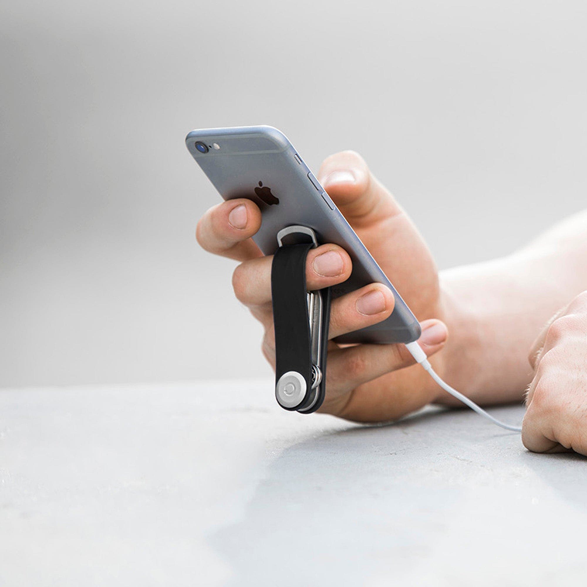 Orbitkey Active Key Organiser, Alternate, color, Jet Black