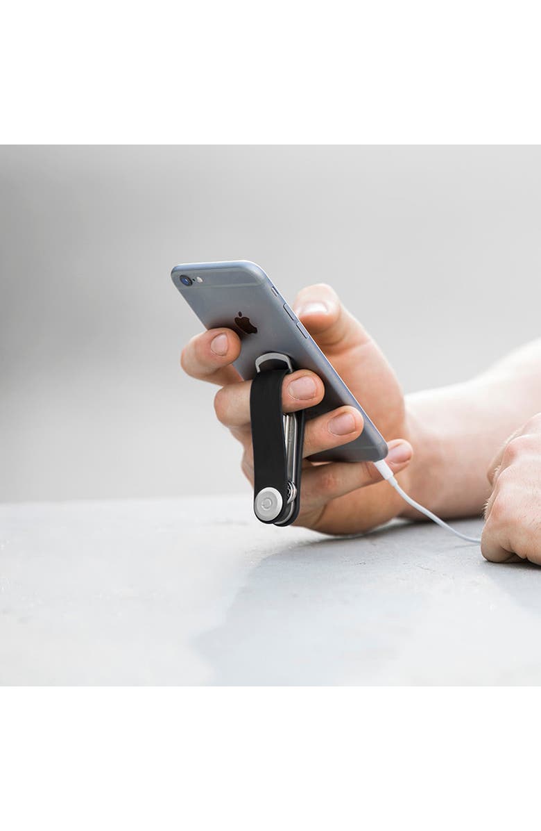 Orbitkey Active Key Organiser, Alternate, color, Jet Black