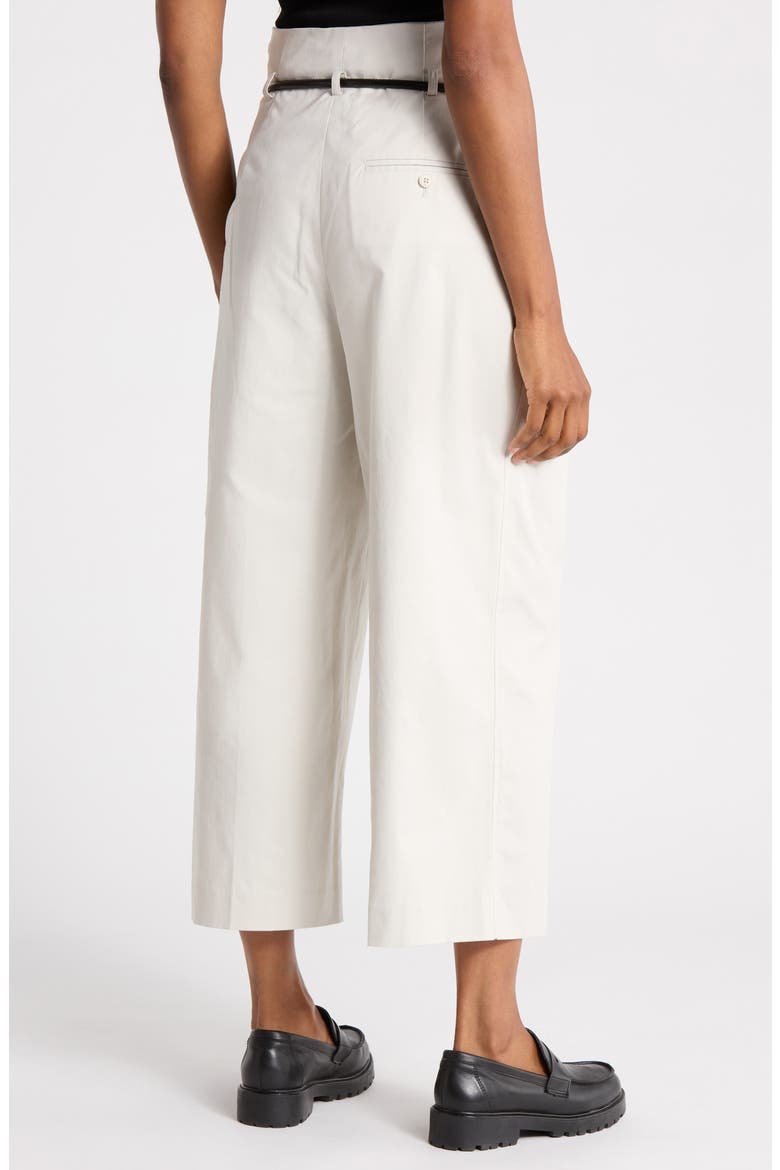 Crop Wide Leg Pants, Alternate, color, CEMENT