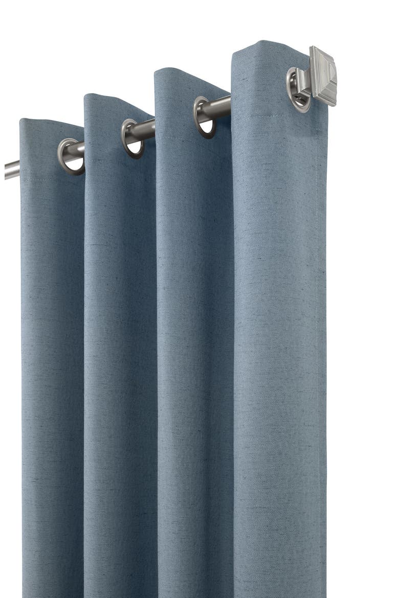 Indoor Curtain Panel, Alternate, color, BLUE