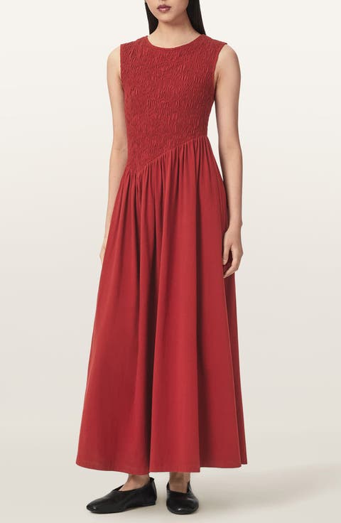 Luna Crinkle Maxi Dress