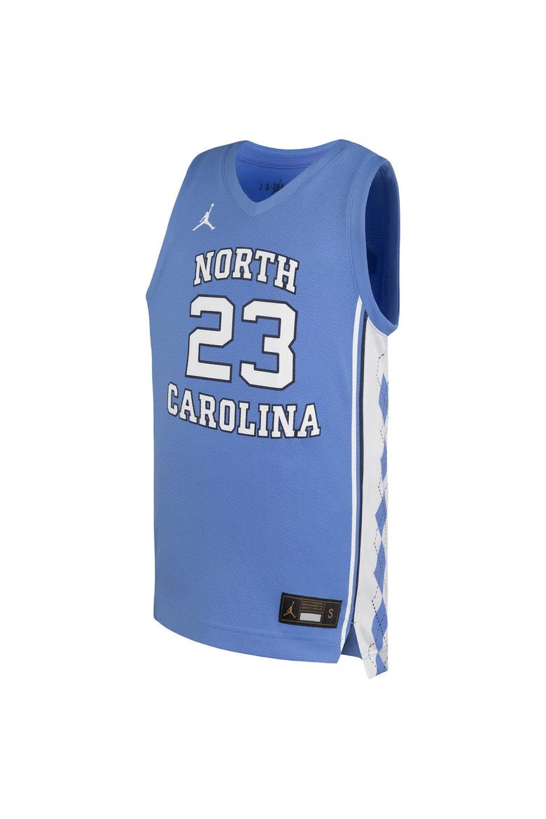 Youth Nike Michael Jordan Carolina Blue North Carolina Tar Heels Replica Basketball Jersey, Alternate, color, Light Blue