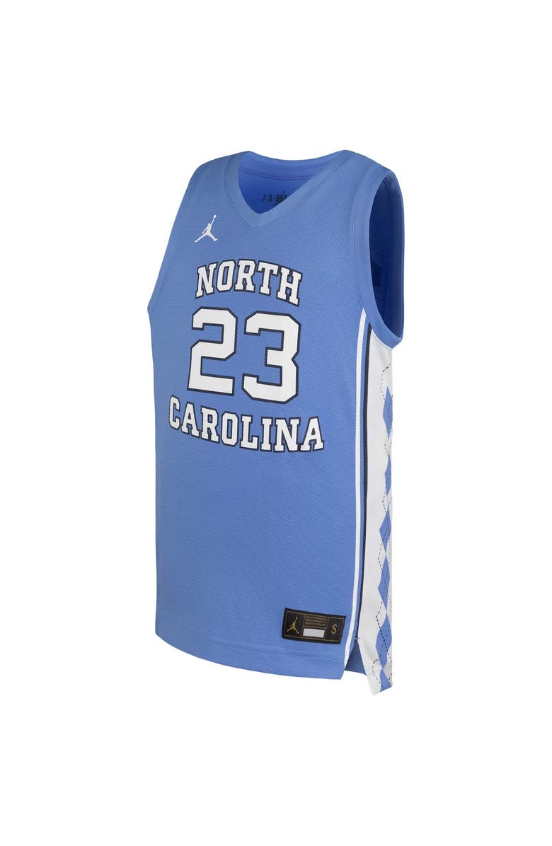 Nike Youth Nike Michael Jordan Carolina Blue North Carolina Tar Heels Replica Basketball Jersey, Alternate, color, Light Blue