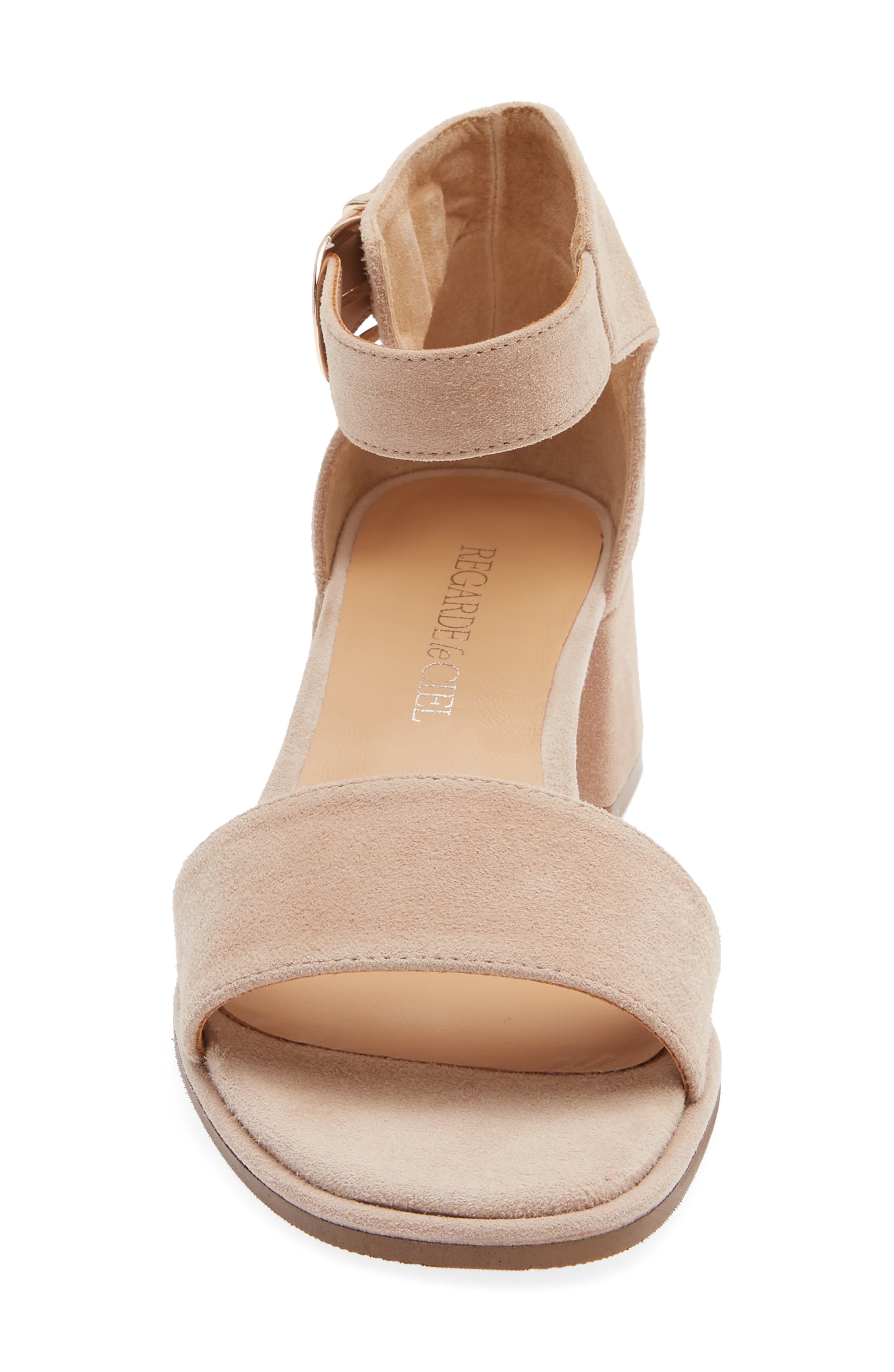 Nory Ankle Strap Sandal, Alternate, color, ETNA GINGER