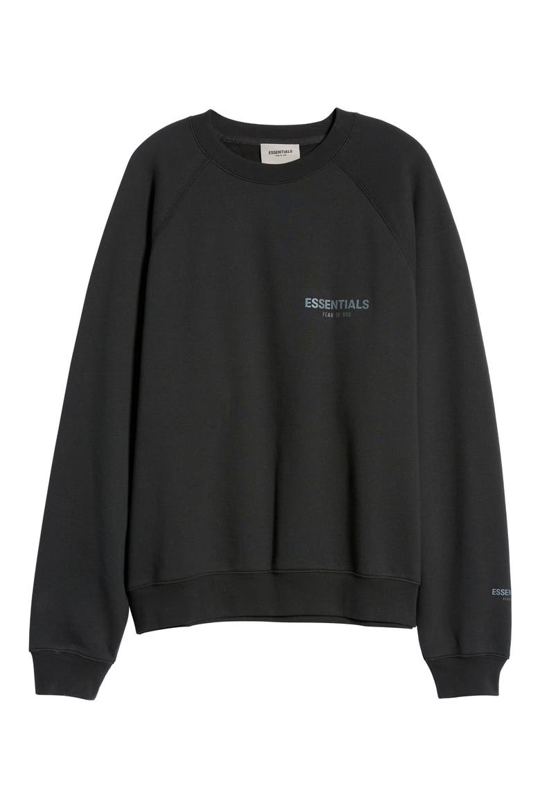 Crewneck Sweatshirt, Alternate, color, STRETCH LIMO