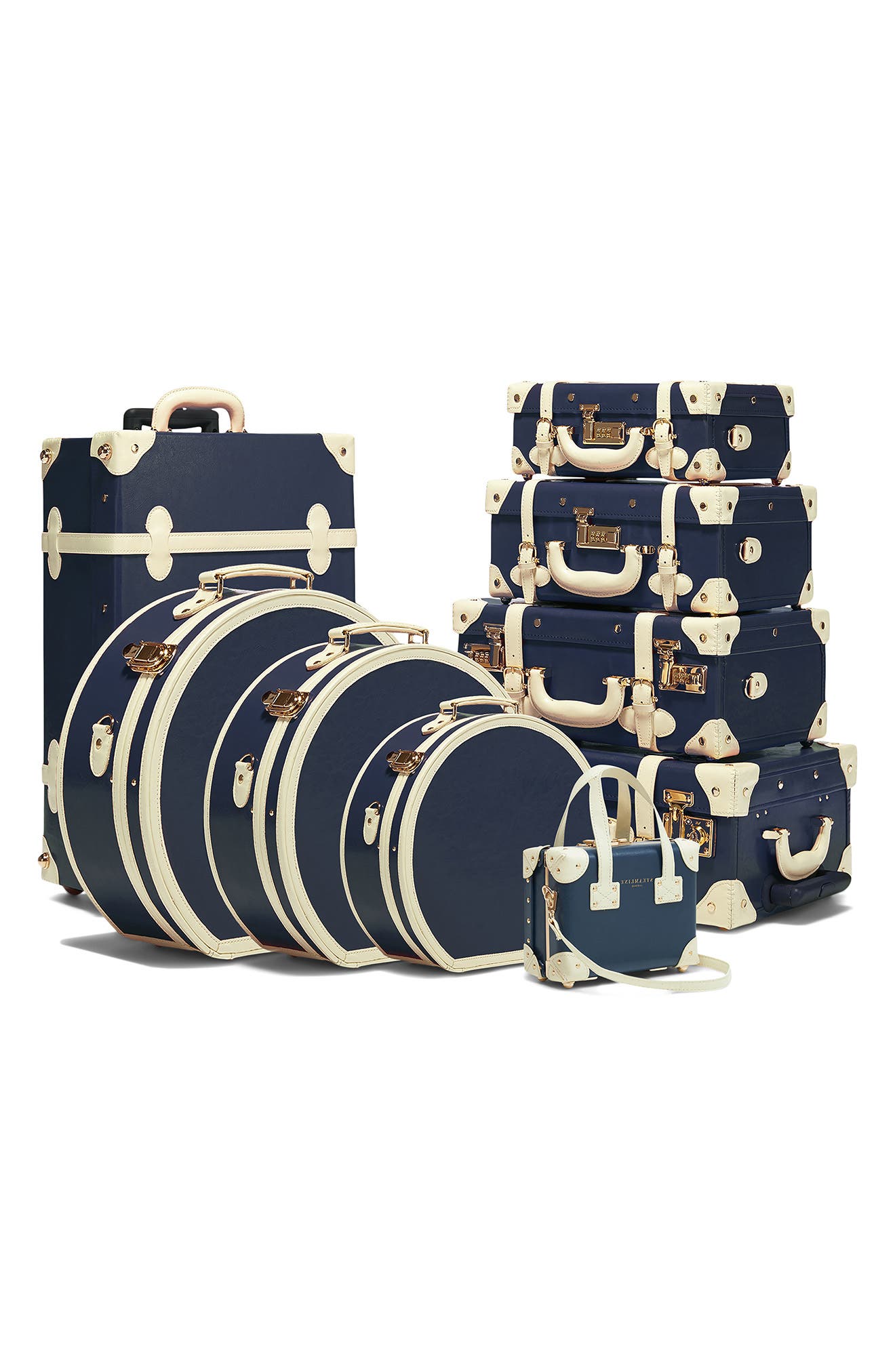 SteamLine Luggage The Entrepreneur Small Hatbox, Alternate, color, 