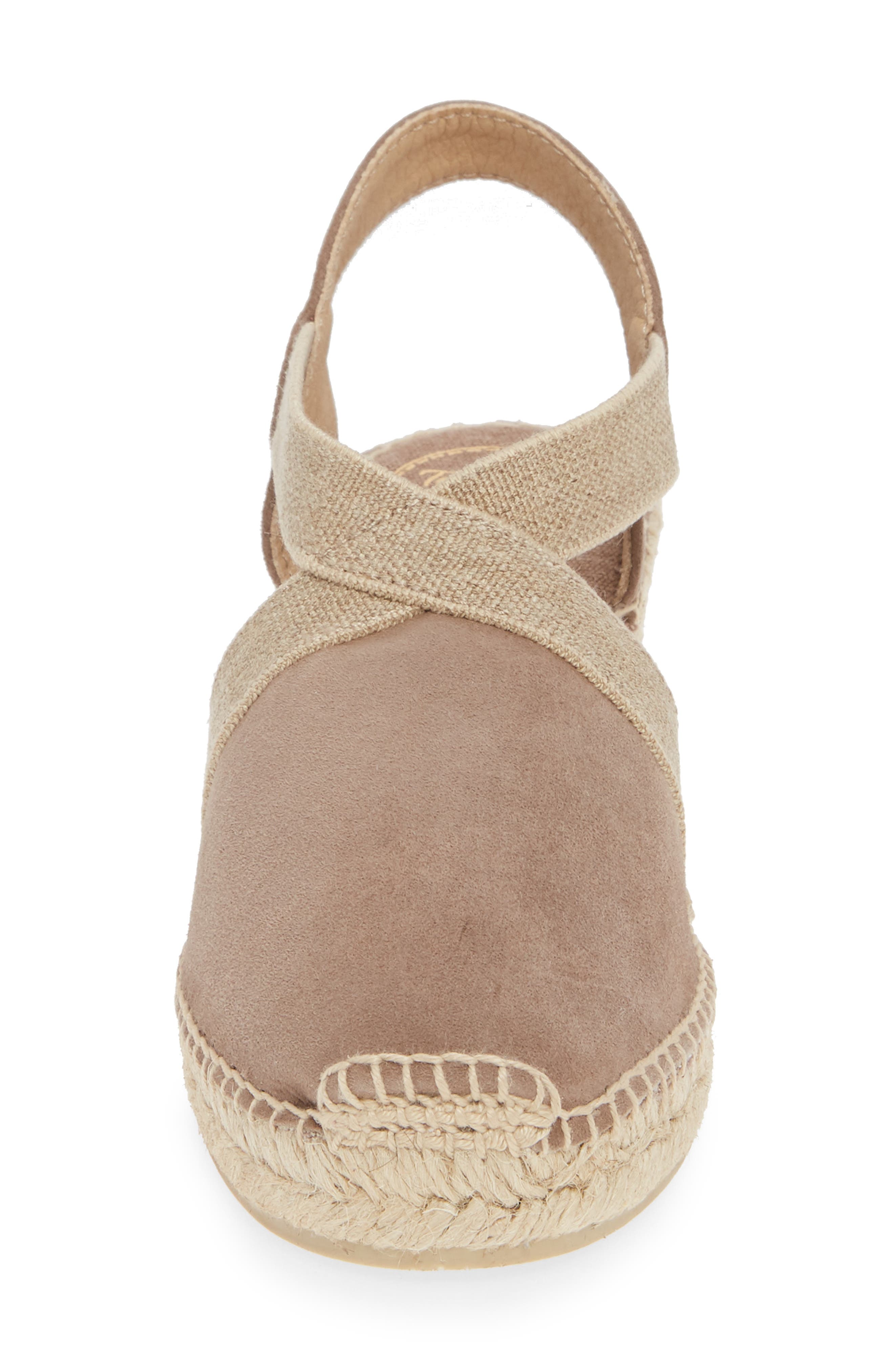 Toni Pons 'Tona' Espadrille Wedge, Alternate, color, Taupe Fabric