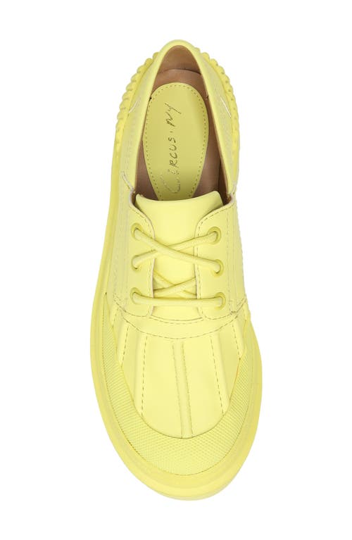Circus Ny By Sam Edelman Circus By Sam Edelman Isa Sneaker In Acid Yellow