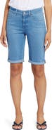 NYDJ Briella Roll Cuff Denim Bermuda Shorts