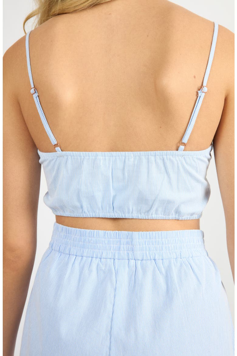 Everyday Stripe Cotton Mini Top, Alternate, color, BLUE STRIPE