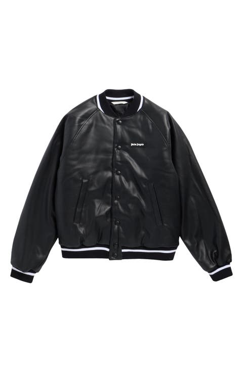Kids' Coated Varsity Bomber Jacket