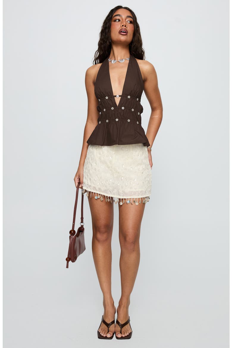 We Made It Sequin Skort, Alternate, color, CREAM