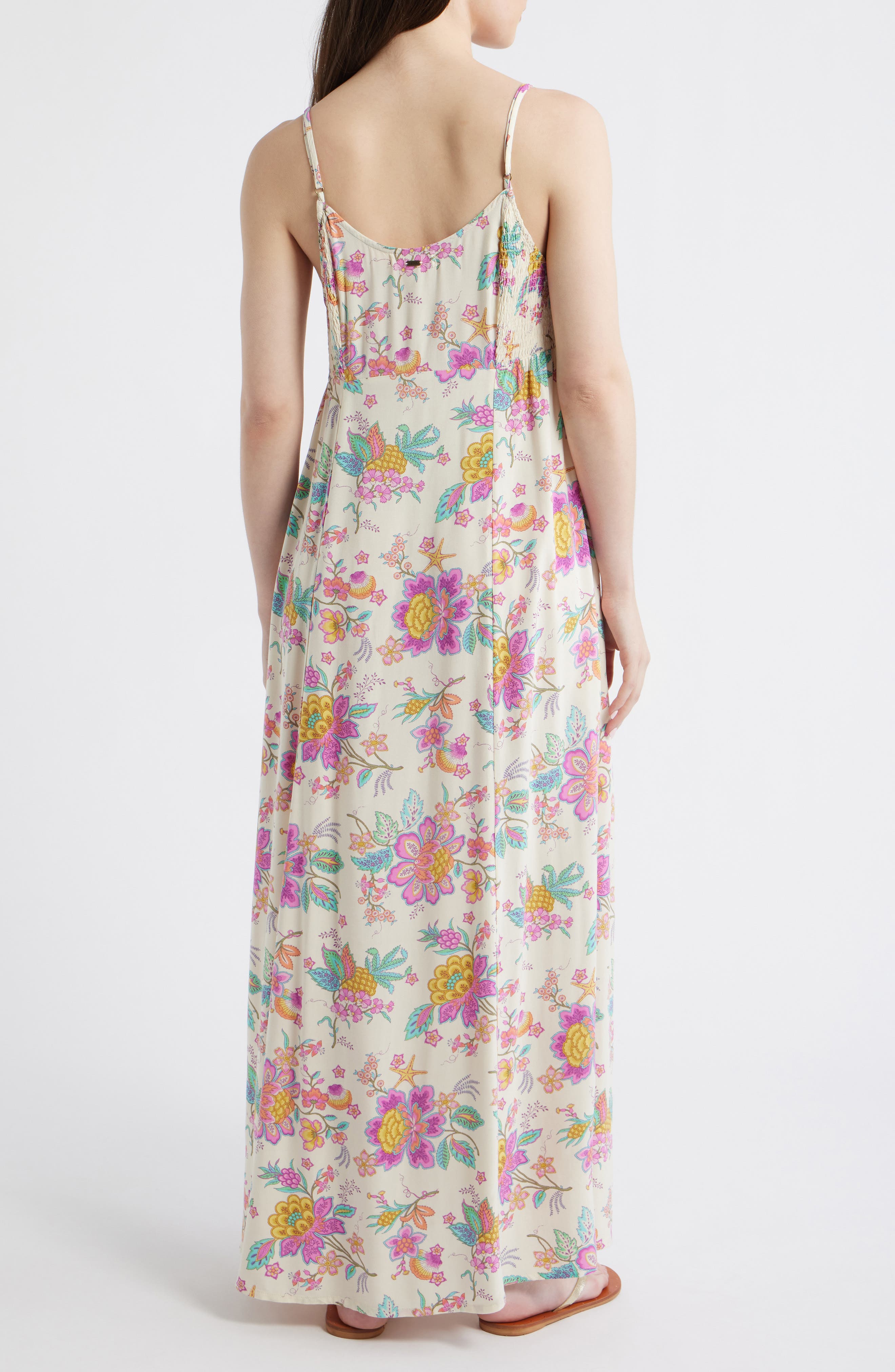 Half Moon Print Sleeveless Maxi Dress - image 2