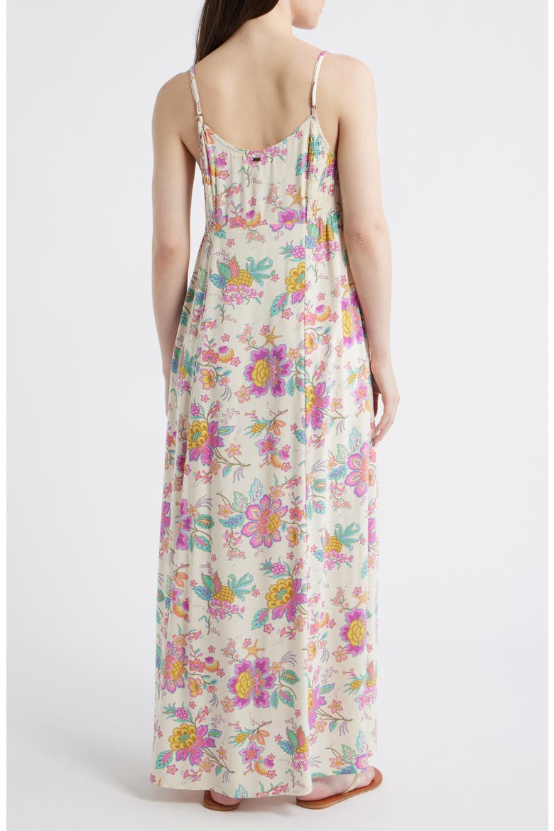 Half Moon Print Sleeveless Maxi Dress, Alternate, color, MULTI COLOR