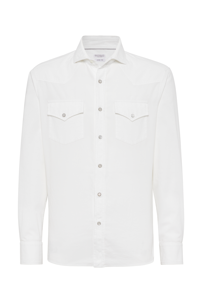Easy fit shirt, Main, color, Snow