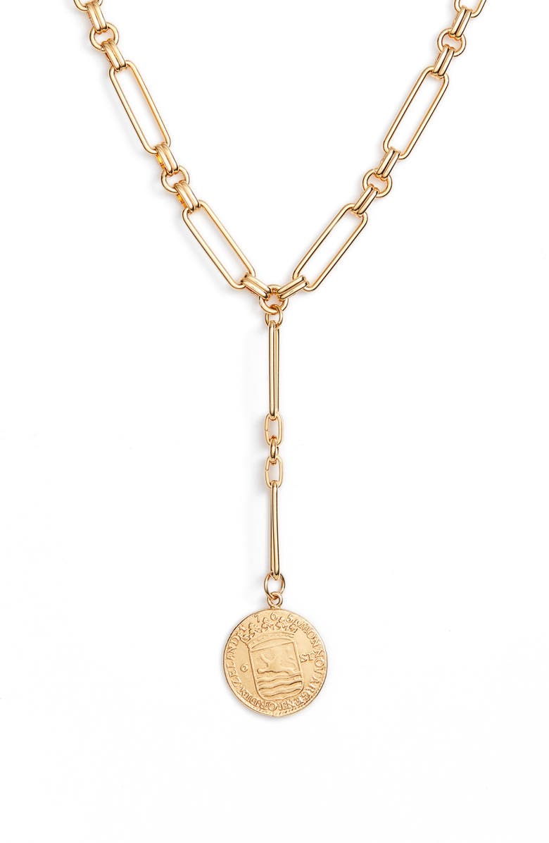 Bracha C'est La Vie Lariat Necklace, Alternate, color, 