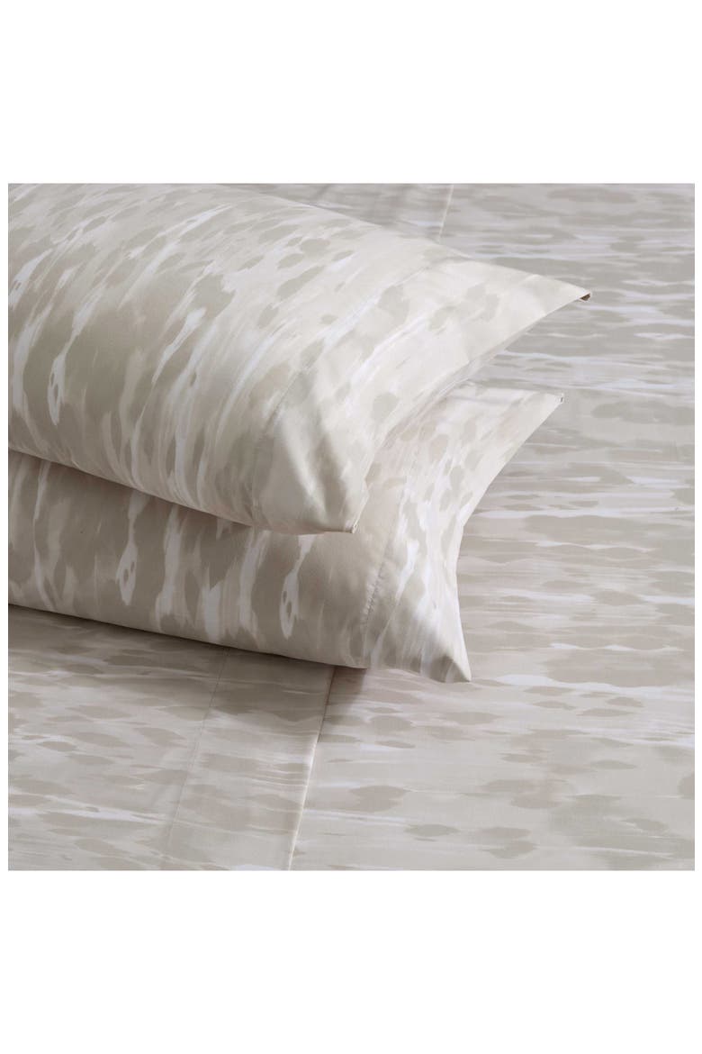 Abstract Animal Microfiber Sheet Set, Alternate, color, SAND BEIGE