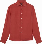 Reiss Ruban Linen Button-Up Shirt