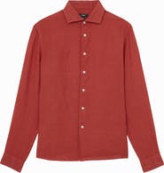 Reiss Ruban Linen Button-Up Shirt