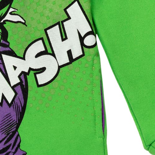 Marvel Pullover Hoodie In Green