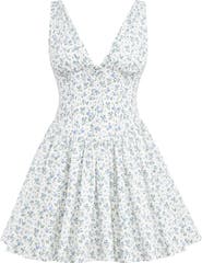 HOUSE OF CB Fabrizia Floral Corset Minidress
