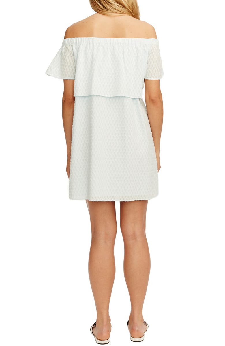 Rosie Pope 'Camille' Off the Shoulder Maternity Dress, Alternate, color, 