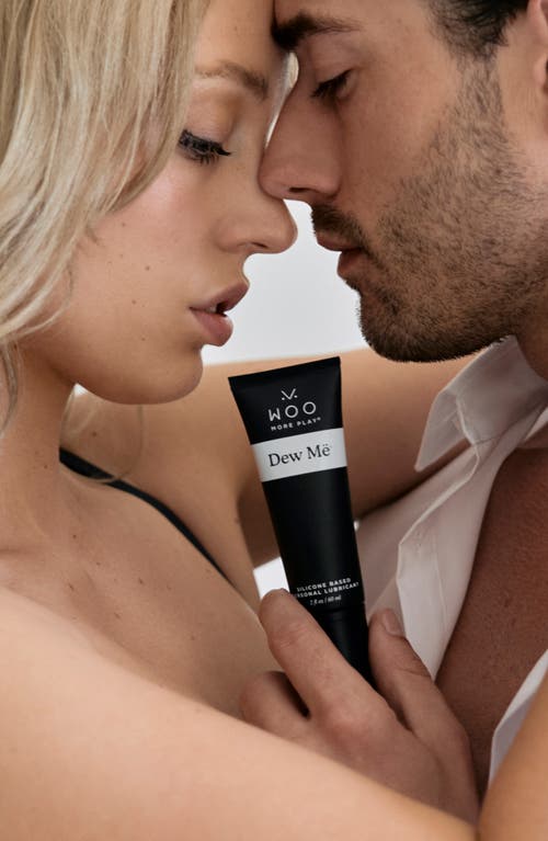 Woo More Play Dew Më Silicone Lube In Transparent