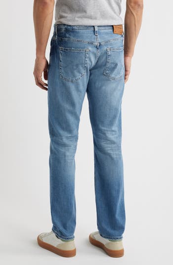 Slim straight denim(0 GREY): パンツanuans