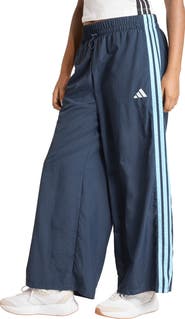 adidas 3-Stripe Wide Leg Track Pants