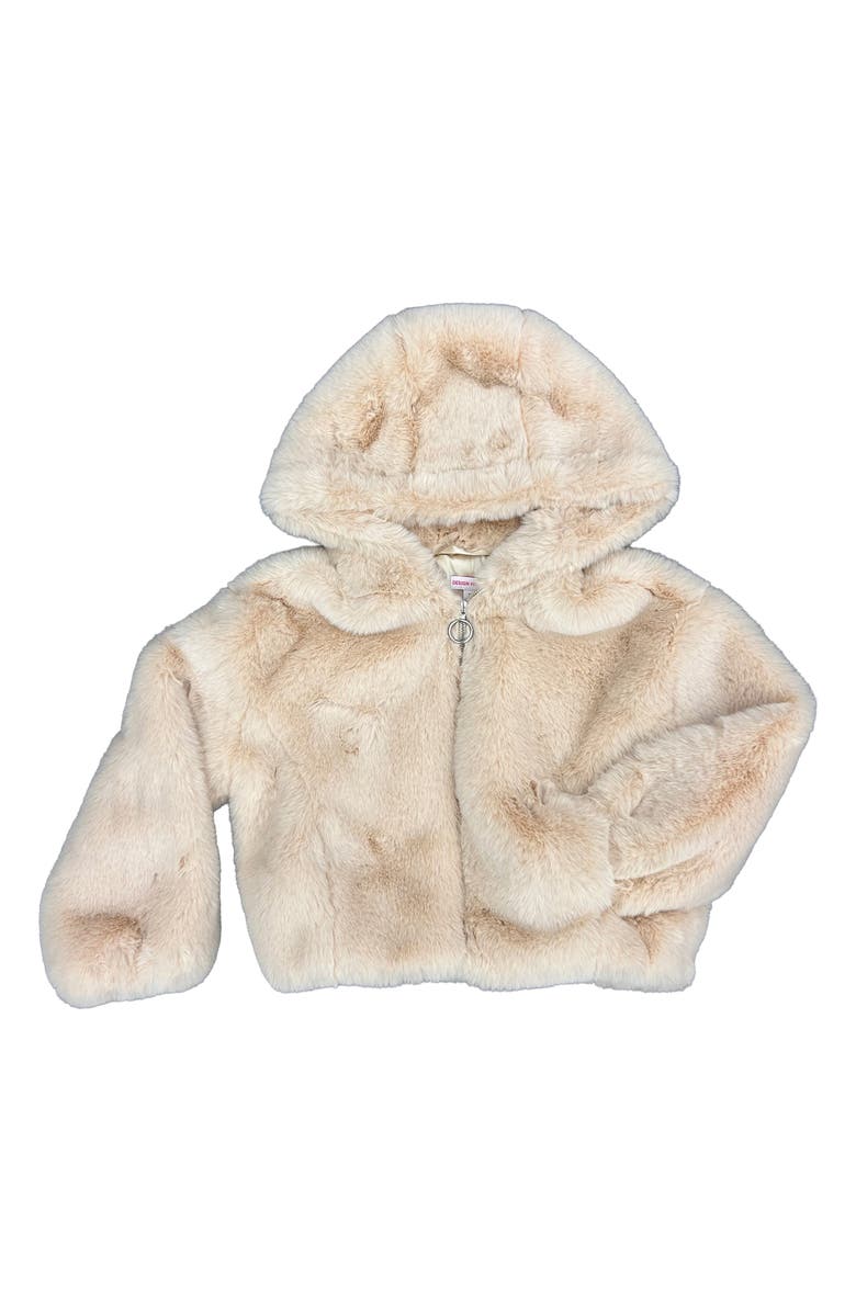 Design History Kids' Faux Fur Jacket (Big Kid0, Main, color, Tan