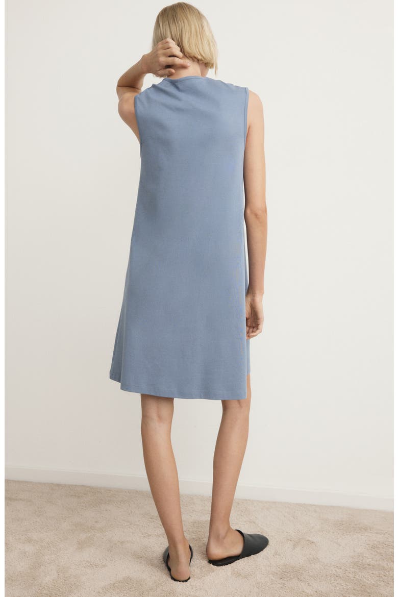 Cotton Nightgown, Alternate, color, BLUE