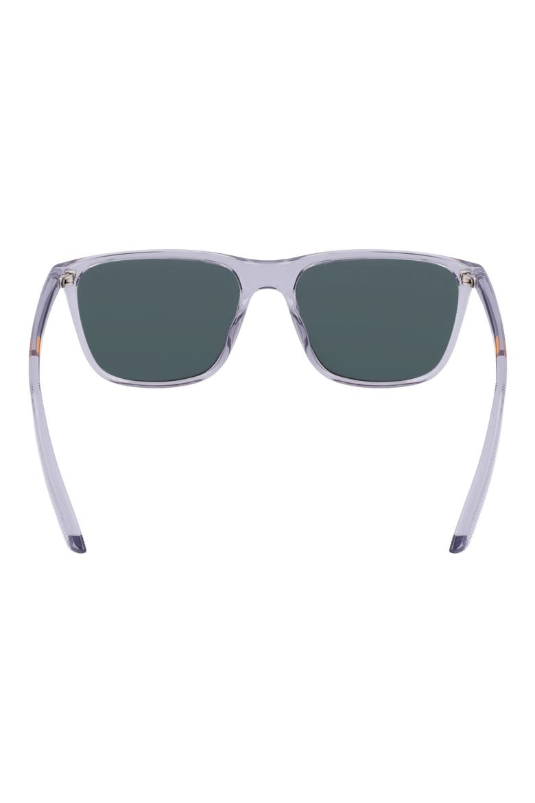 State 55mm Mirrored Square Sunglasses, Alternate, color, WOLF GREY/ ORANGE MIRROR