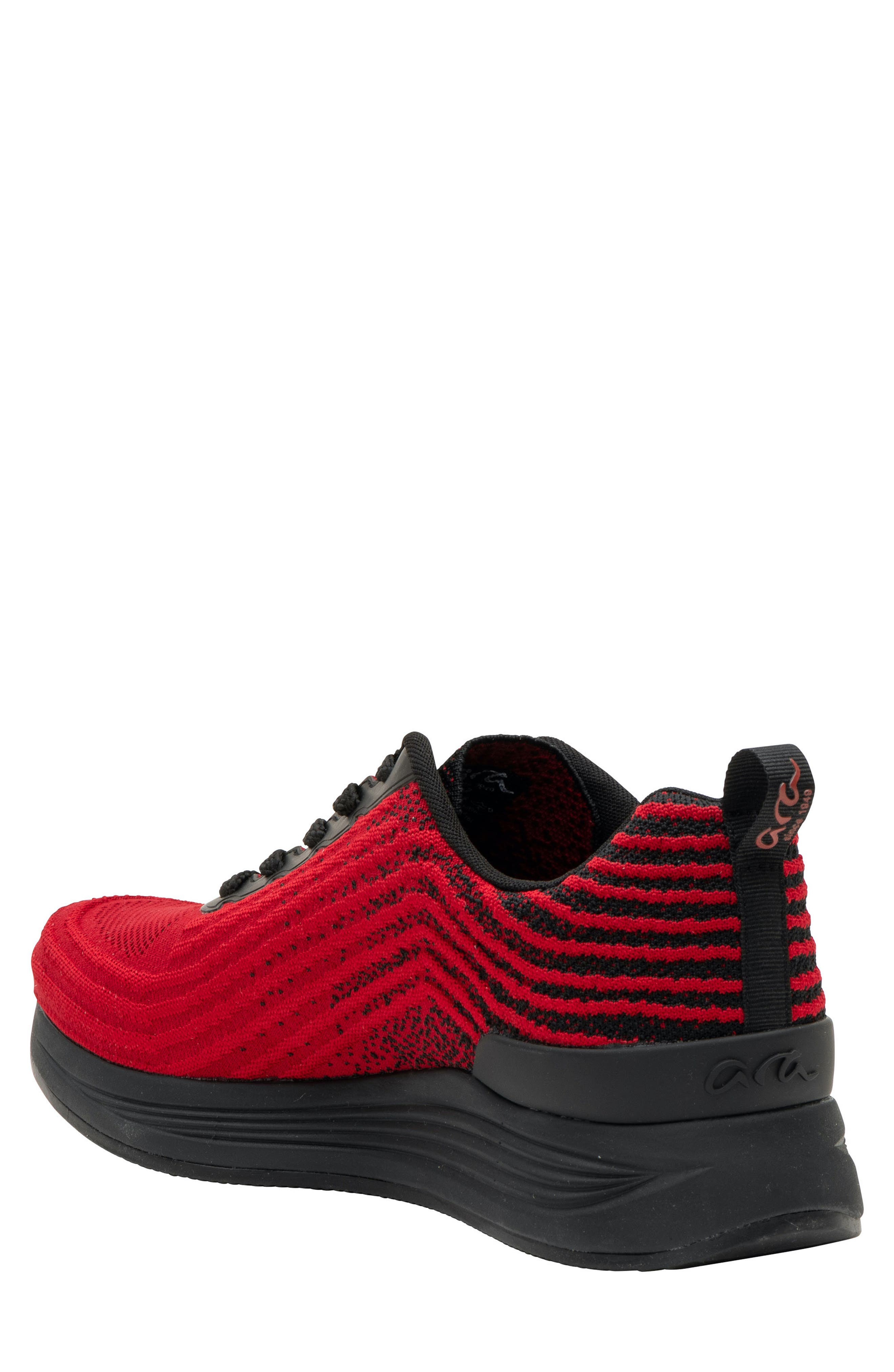 ara Charles Water Resistant Sneaker, Alternate, color, Red
