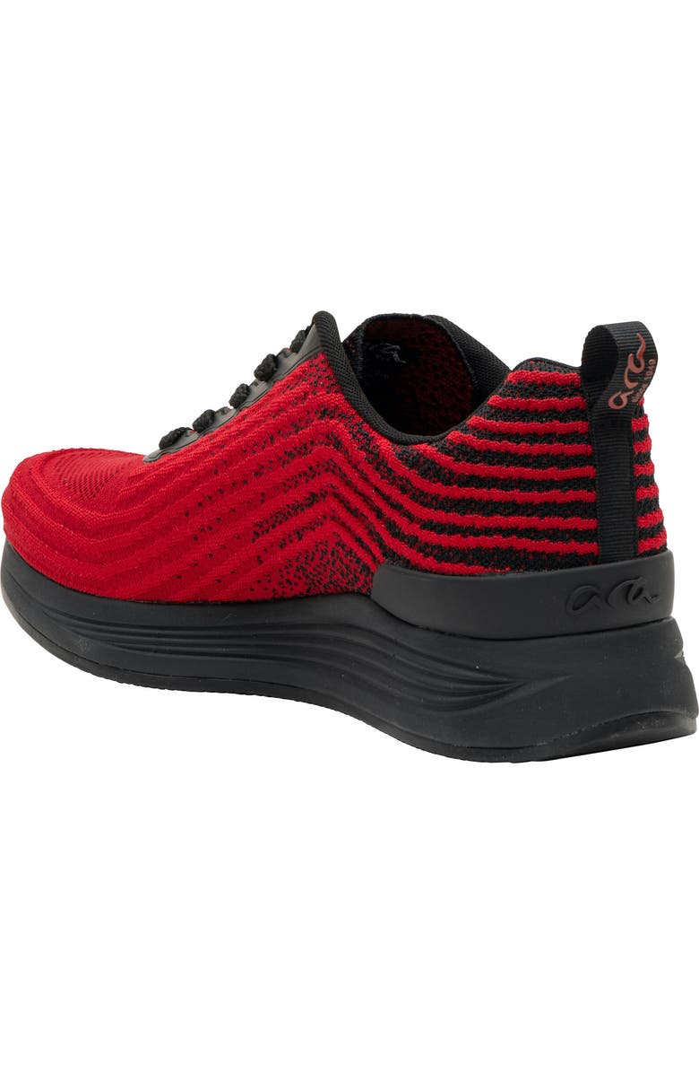 ara Charles Water Resistant Sneaker, Alternate, color, Red