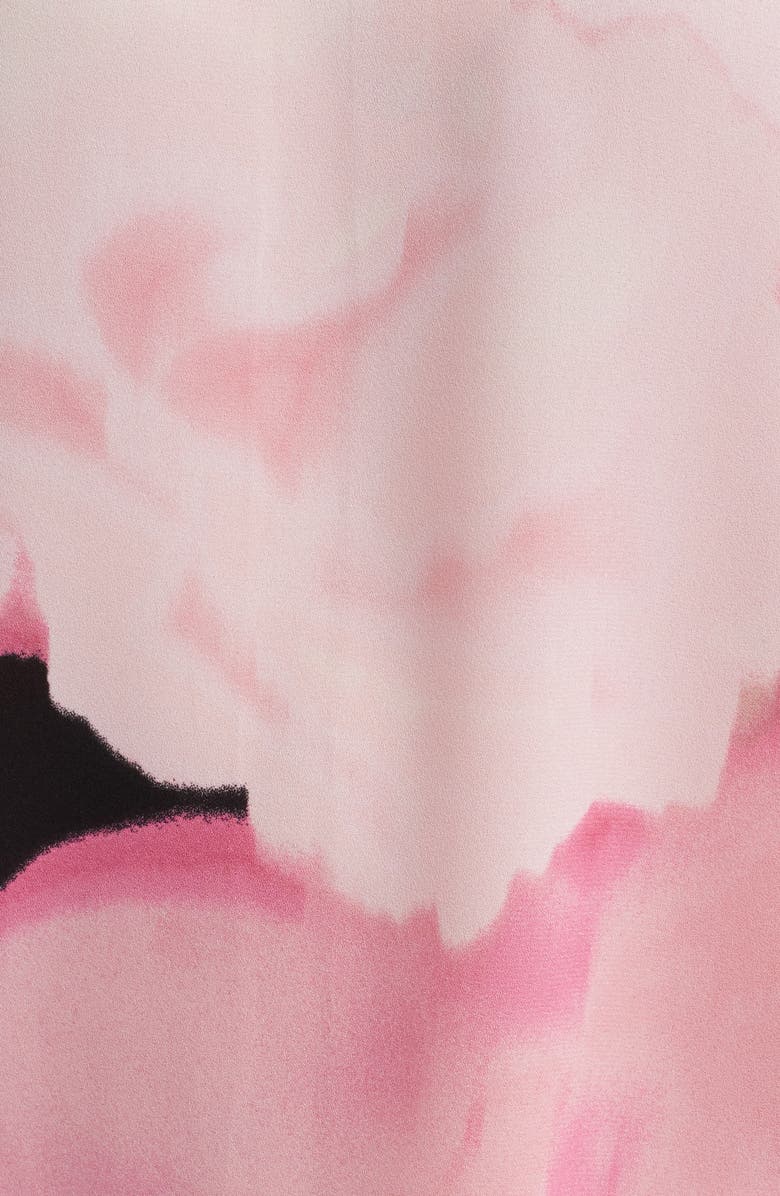 Anne Klein Floral Boat Neck Top, Alternate, color, 