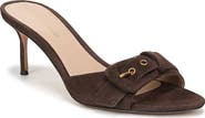 Veronica Beard Tia Buckle Slide Sandal