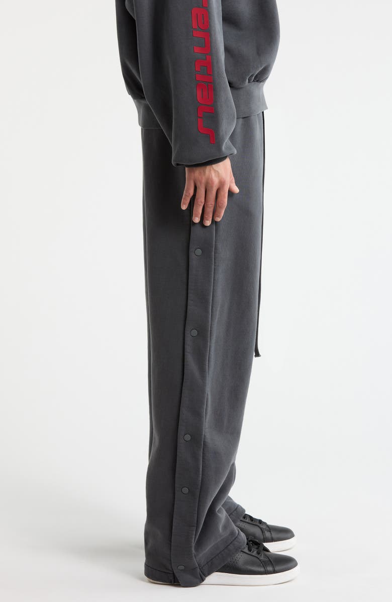Fear of God Essentials Tearaway Cotton Sweatpants, Alternate, color, Iron Grey